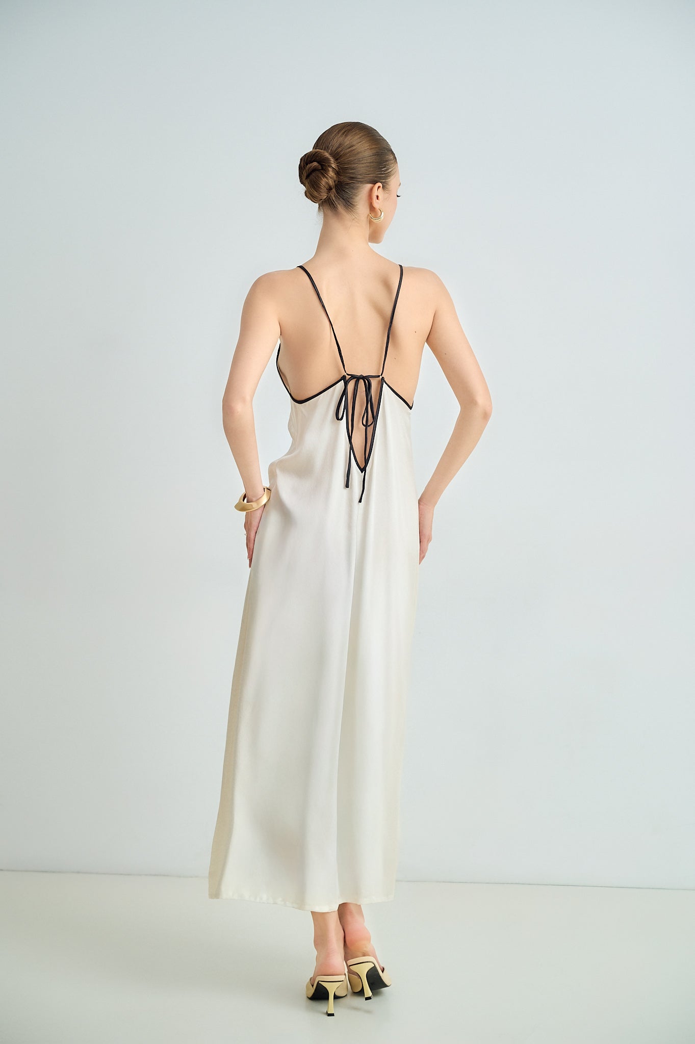 Soft V-Neck Slip Maxi