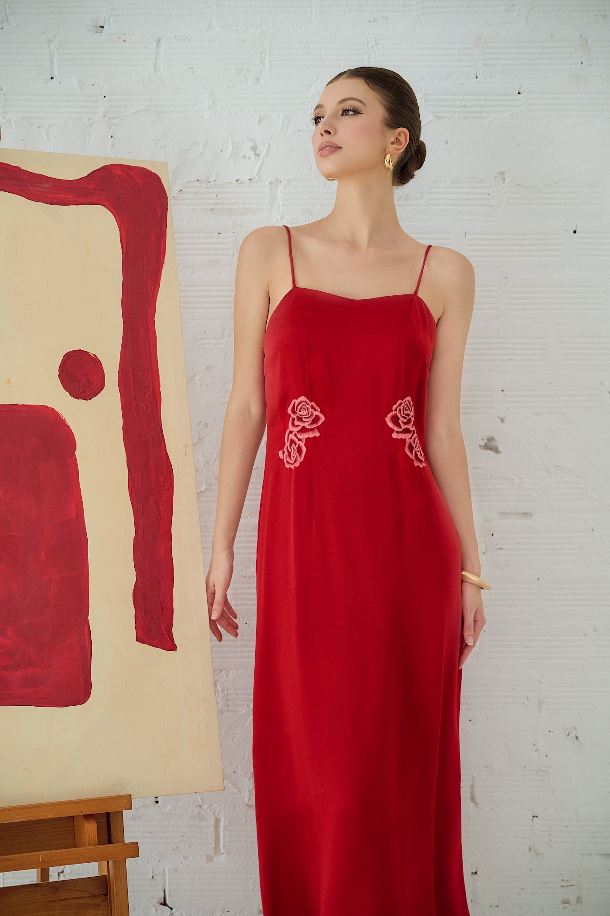 Strappy Relaxed Maxi Dress