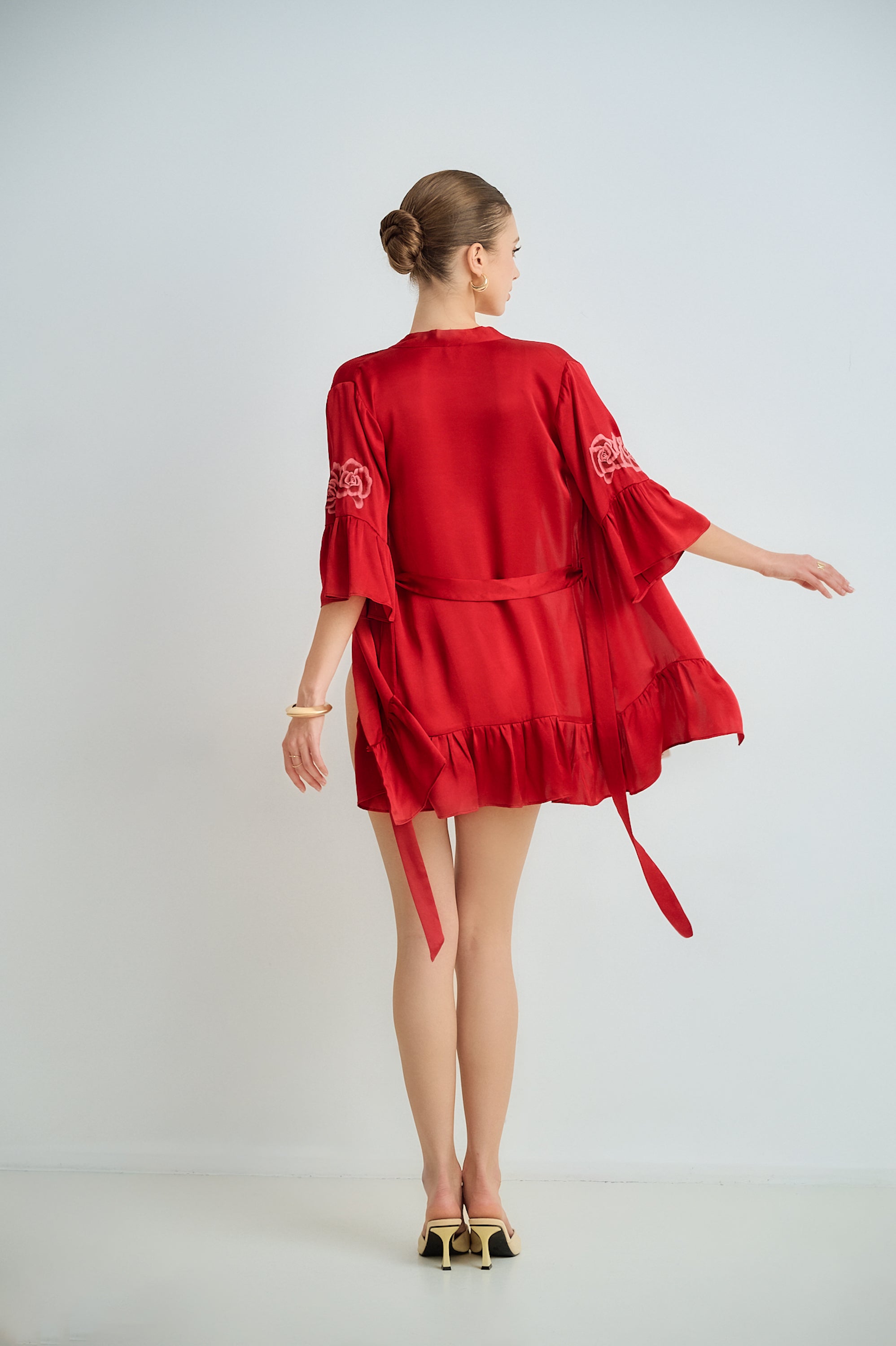 silk lounge dress ELOISE SILK LOUNGE DRESS CLC by Corey Lynn Calter