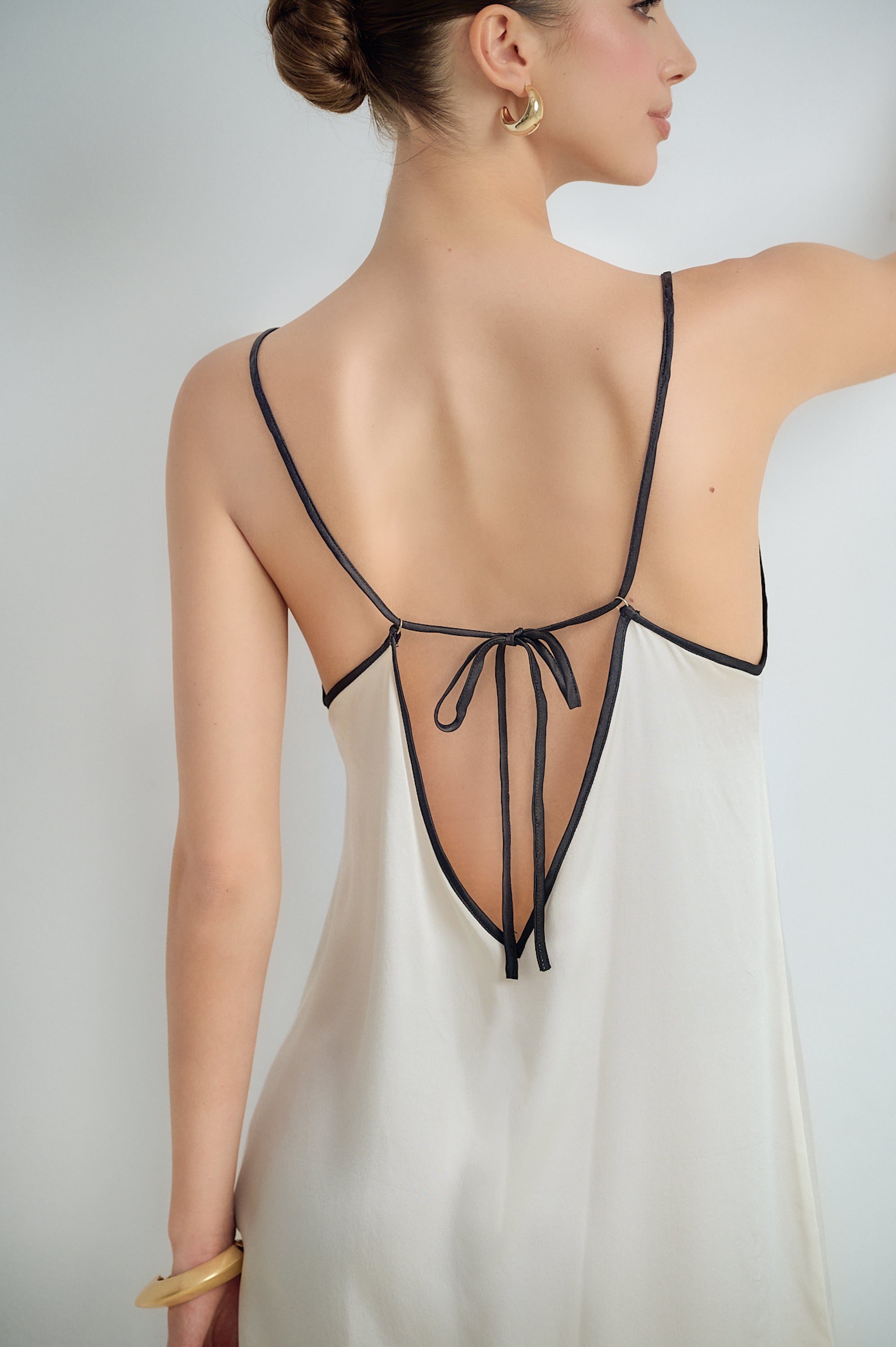 Soft V-Neck Slip Mini